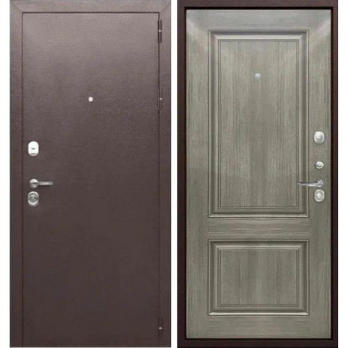 Входная дверь Феррони Тайга 9 см Серый клен