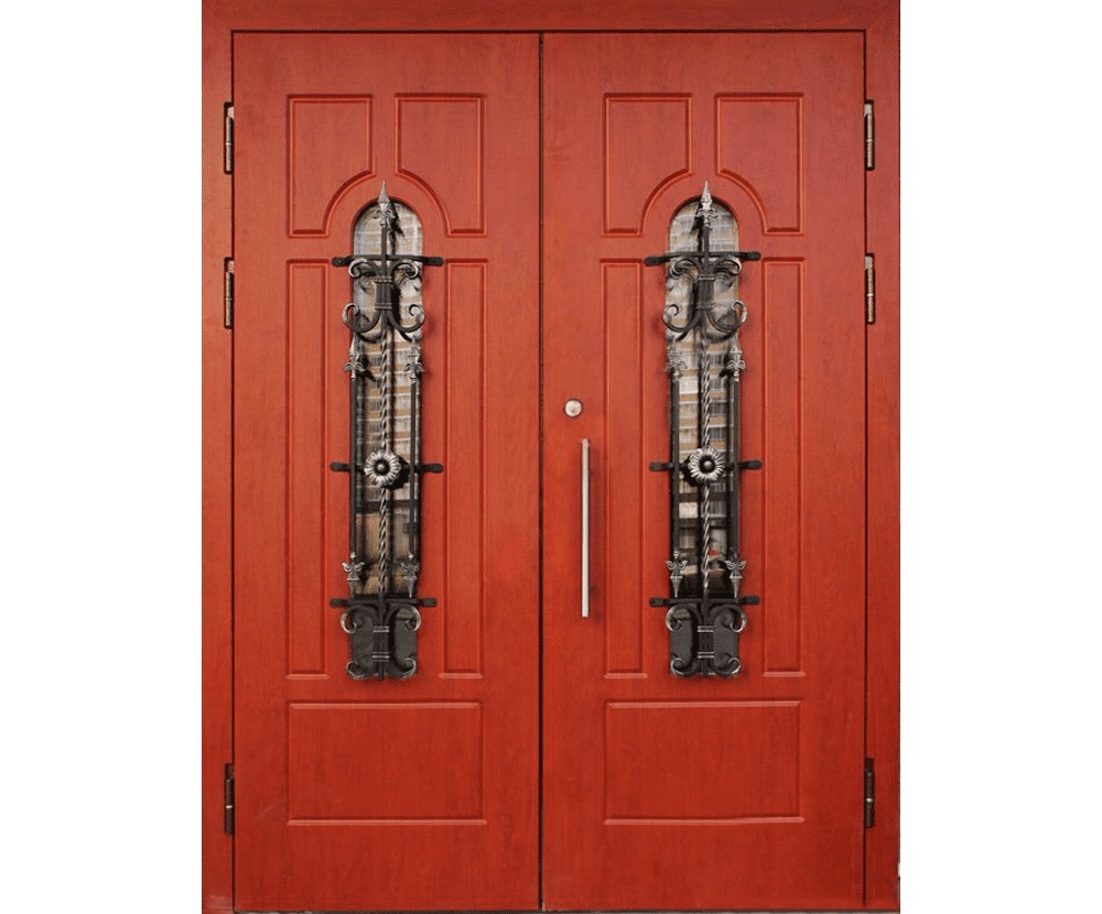 Преимущества и критерии выбора двухстворчатой входной двери